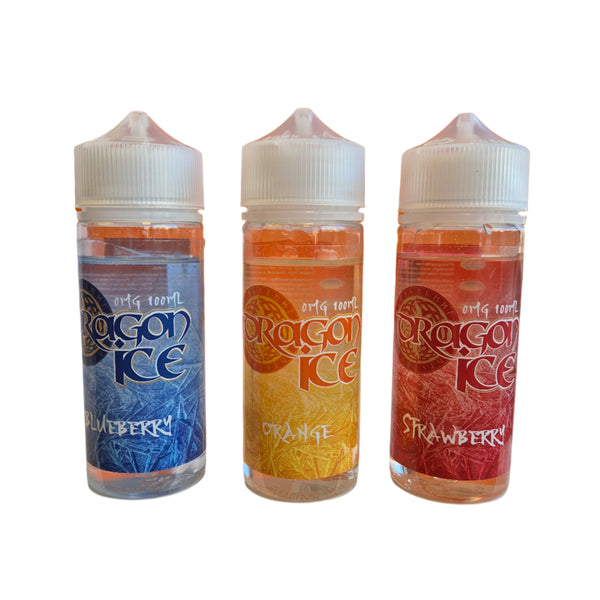 DRAGON ICE VAPE LIQUIDS 100ML