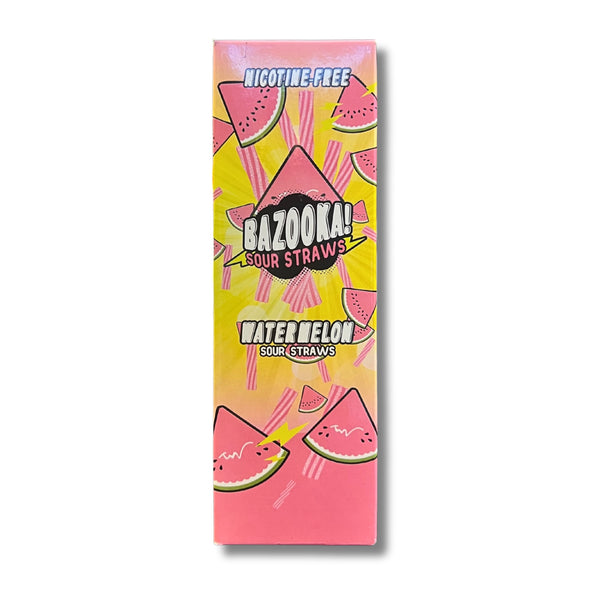 BAZOOKA SOUR STRAWS GREEN APPLE 100ml