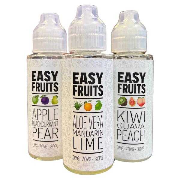 EASY FRUITS VAPE LIQUIDS 100ML