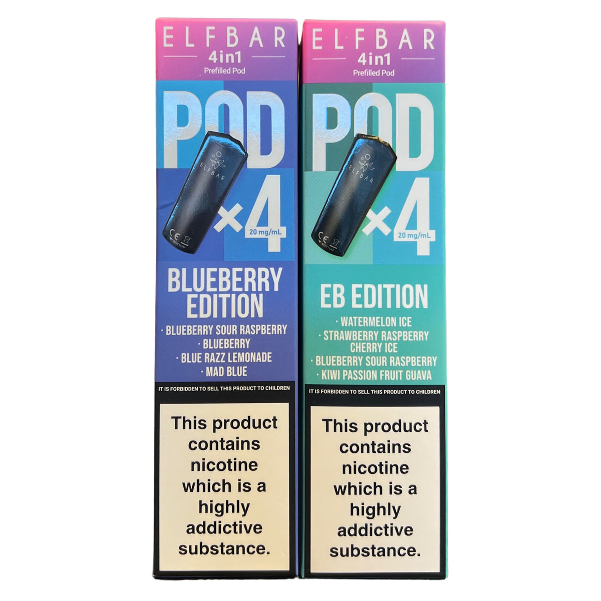 ELF BAR 4 IN 1 PREFILLED PODS  Pencig
