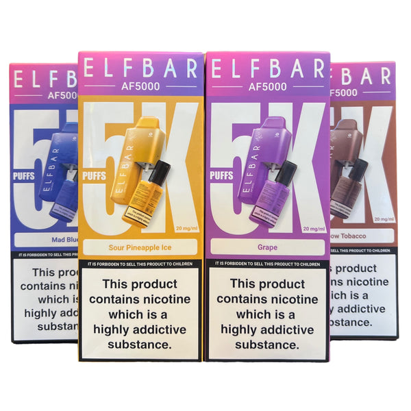 ELF BARS | 5000 Puffs | 20mg Nicotine