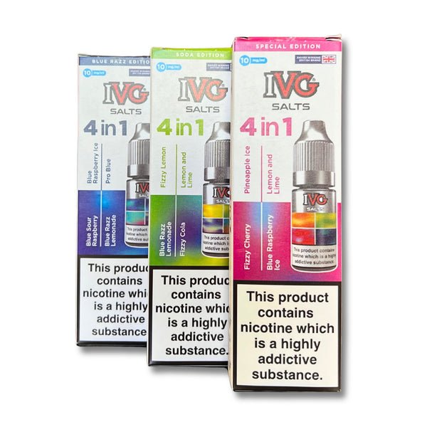 IVG 4in1 Nicotine Vape Salts (40ml)