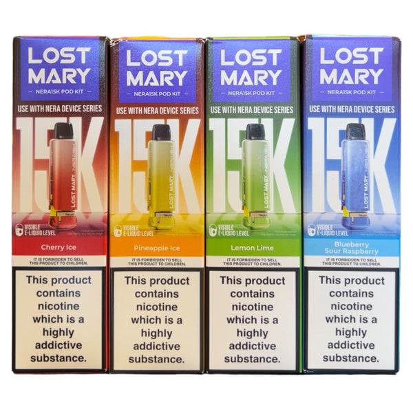 Lost Mary Nera 15K Prefilled Pods