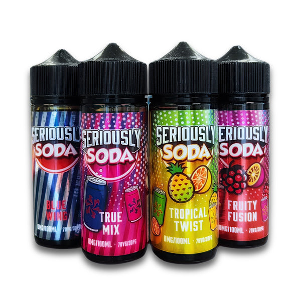 SERIOUSLY SODA Vape Liquids 100ml