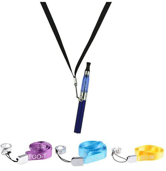 Vape cigarette lanyards for ego style batteries