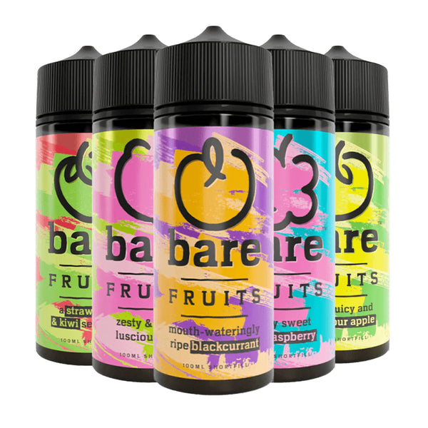Bare Fruits Vape Liquids 100ml
