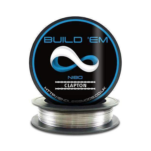 BUILD EM Ni80 Clapton Wire