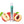 Load image into Gallery viewer, Crystal disposable ecigarette on the apples and peaches. Everything on a white background.