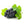 Load image into Gallery viewer, Black grapes and green leaves in the white background.
