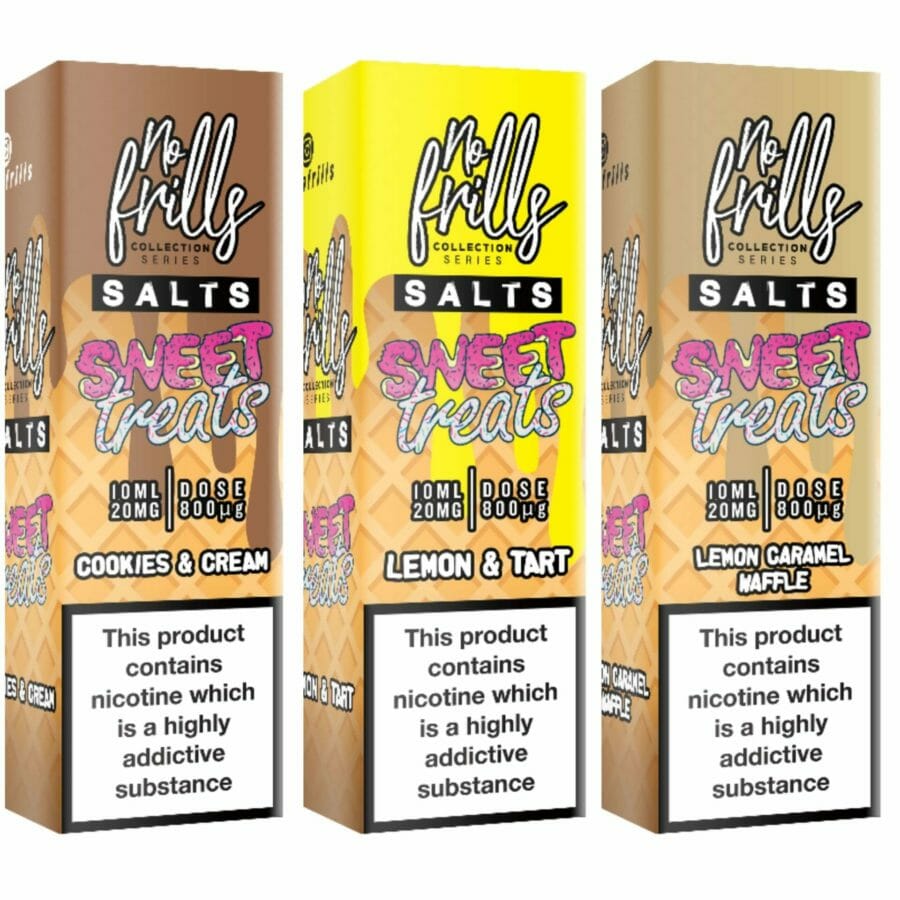 No Frills Sweet Treats 10ml Vape Salt Pencig
