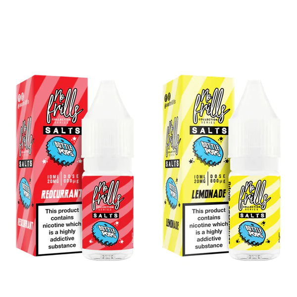 No Frills Bottle Pops 10ml Salt