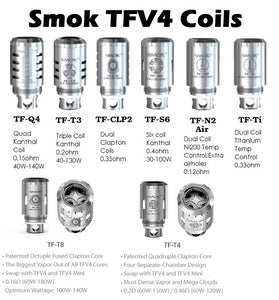SMOK TFV4 Vape Coils