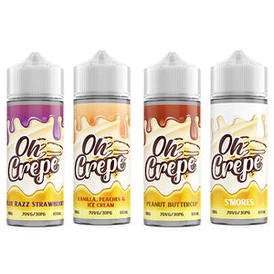Four 100ml bottles, Oh Crepe brand