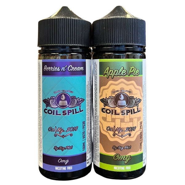 COIL SPILL VAPE LIQUIDS 100ML