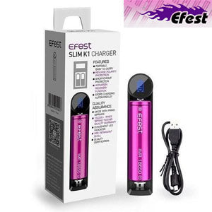 Efest K1 mod battery one slot charger