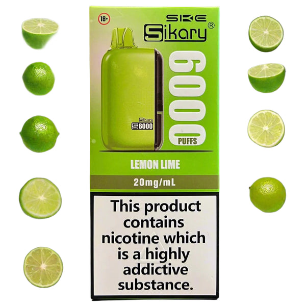 SIKARY Vape Bars | 6000 Puffs | 20mg Nicotine