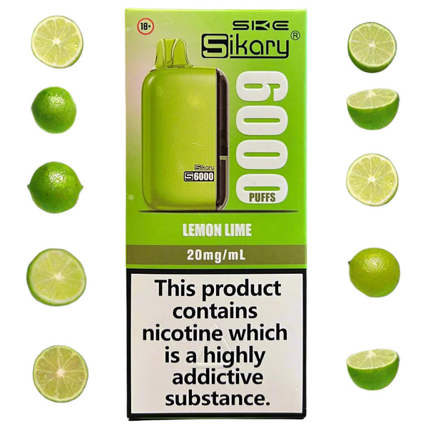 SIKARY Vape Bars | 6000 Puffs | 20mg Nicotine