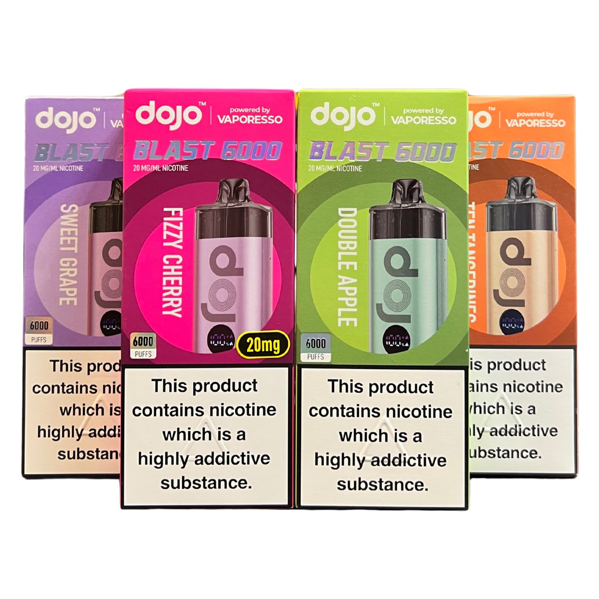 Dojo Vape Bars | 12000 Puffs | 10mg Nicotine – Pencig