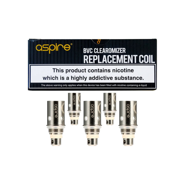 Aspire BVC Vape Coils x 5