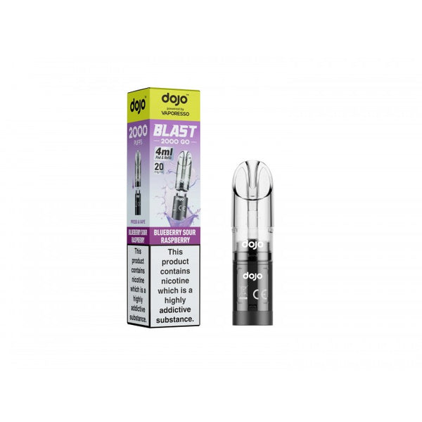 20mg Vaporesso Dojo Blast 2000 Go Pod Vape Kit - Pack of 2