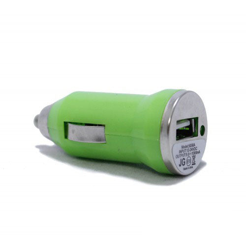Car charger green colour