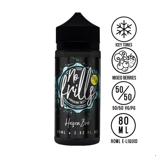 No Frills Vape Liquid 80ml