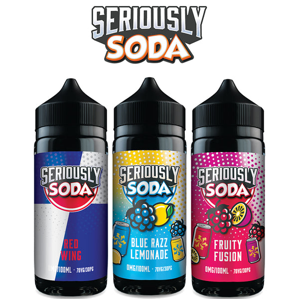 SERIOUSLY SODA Vape Liquids 100ml