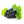 Load image into Gallery viewer, Black grapes and green leaves in the white background.
