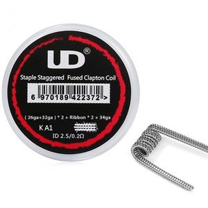 UD Staple Staggered Fused Clapton Coils